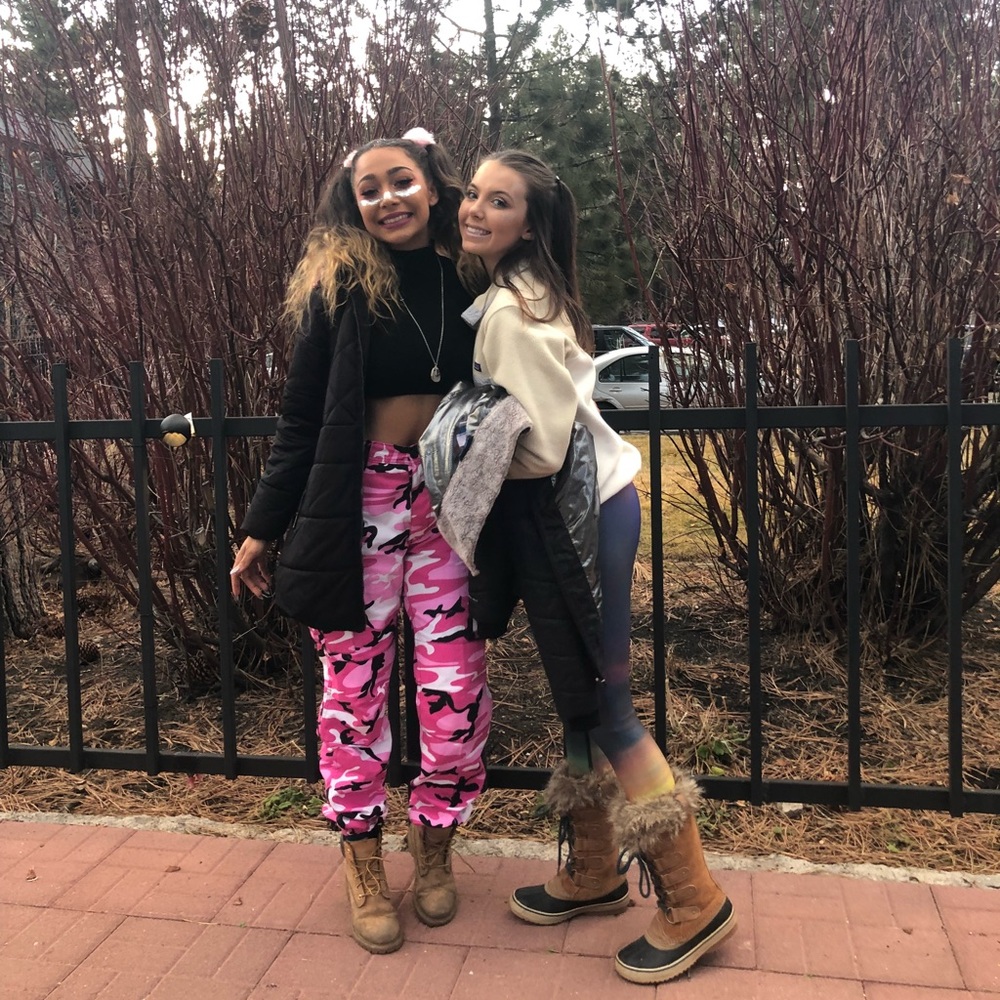 Pink Camo Pants